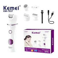 Kemei KM-7937اپیلاتور(ماشین اصلاح) 5 کاره