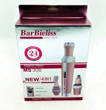 کلیپر بهداشتی حرفه‌ای Barbieliss مدل 4 در 1 MS 308 برای بینی و اصلاح مو