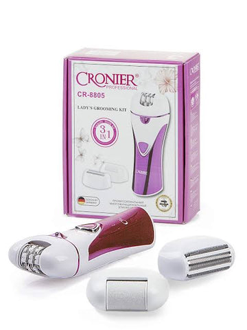 کیت آراستگی 3 در 1 بانوان CRONIER مدل CR-8805