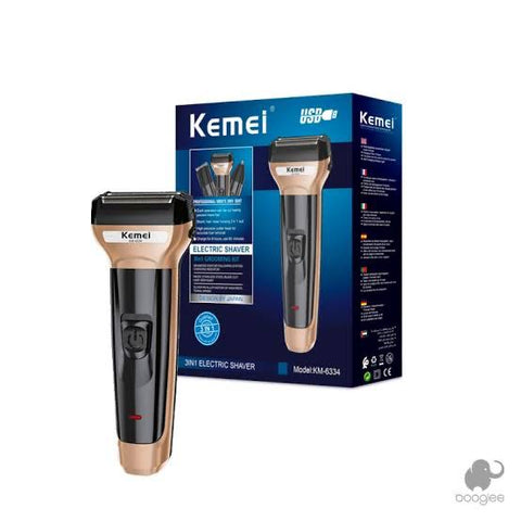 ریش‌تراش برقی 3 در 1 KEMEI مدل KM-6334